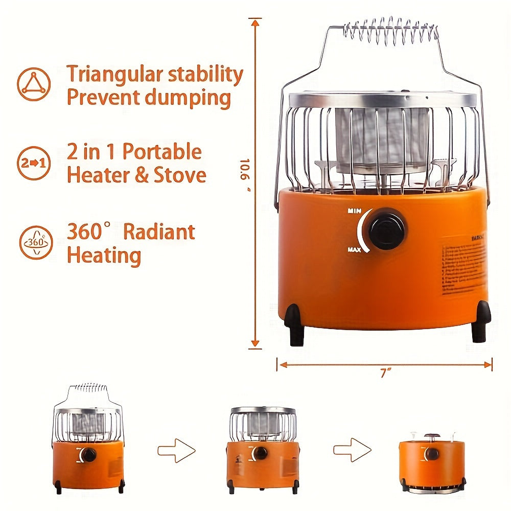 9000 BTU Propane Heater Stove