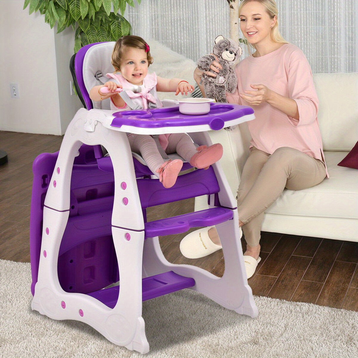 High Chair Convertible Booster