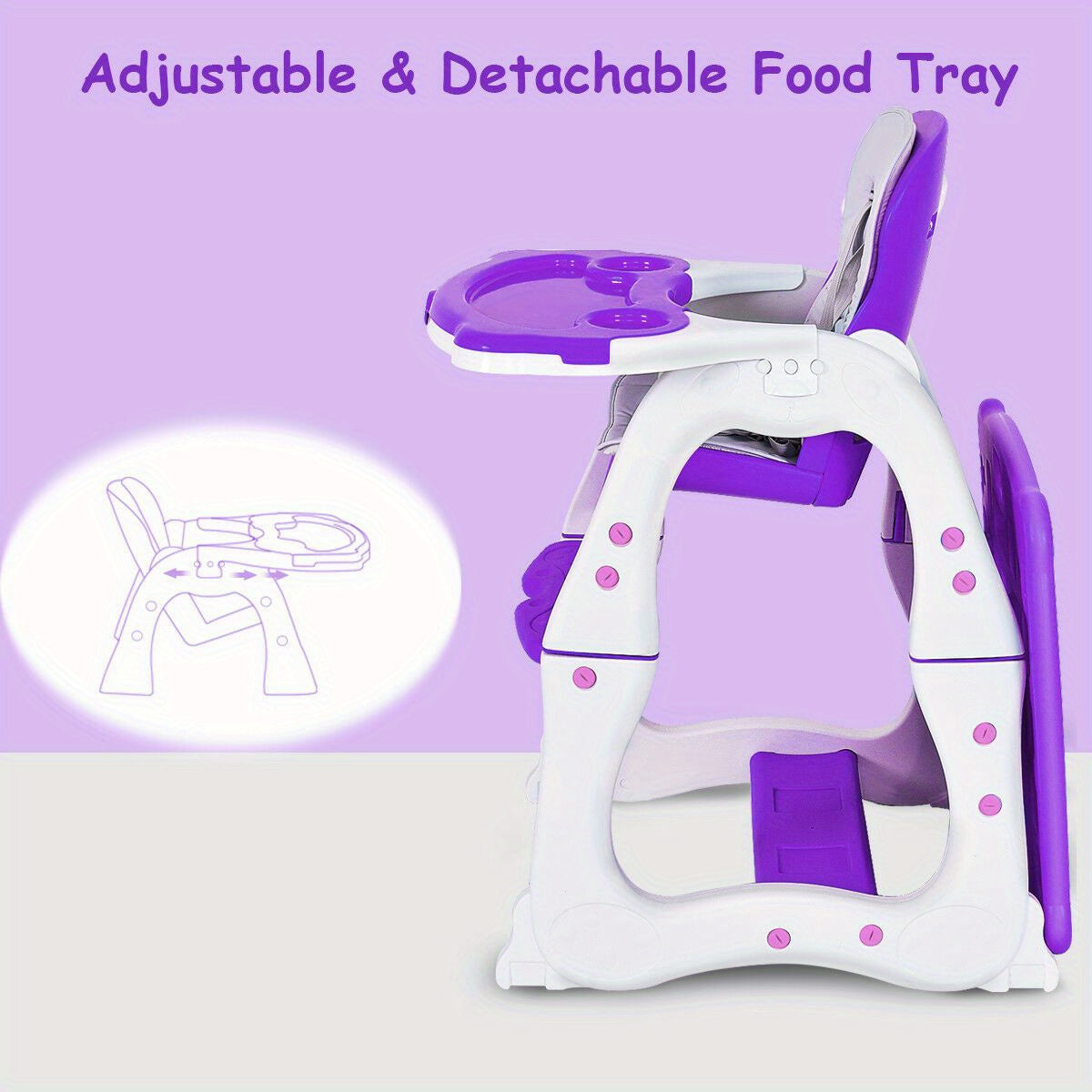 High Chair Convertible Booster