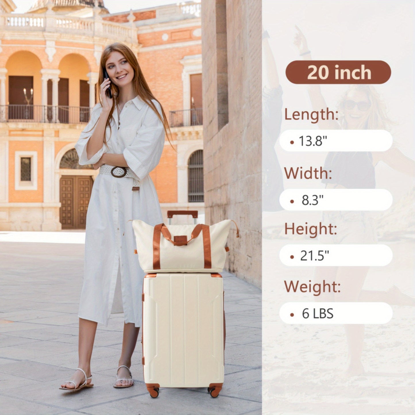 3-Piece Hardshell Luggage Set