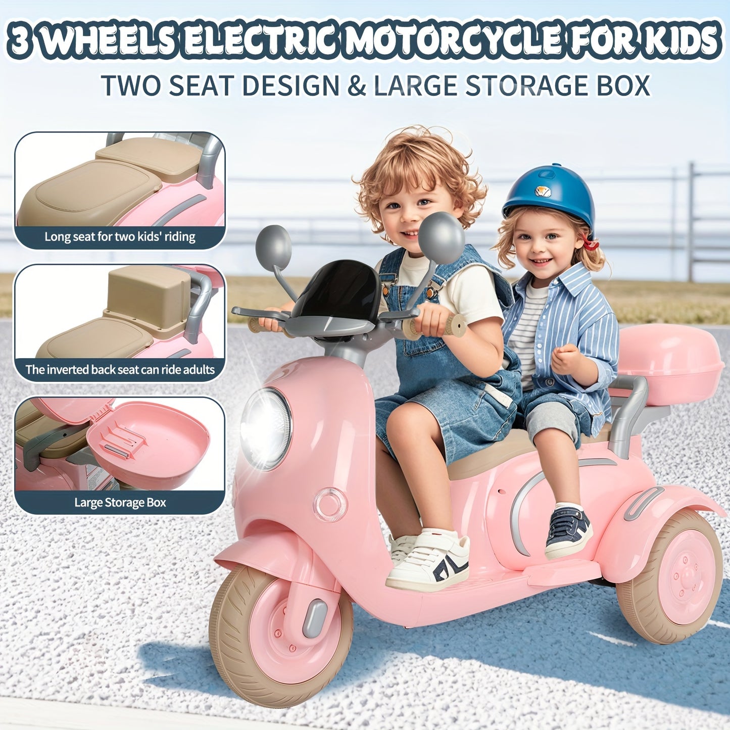 12V Kids Ride On Motorcycle