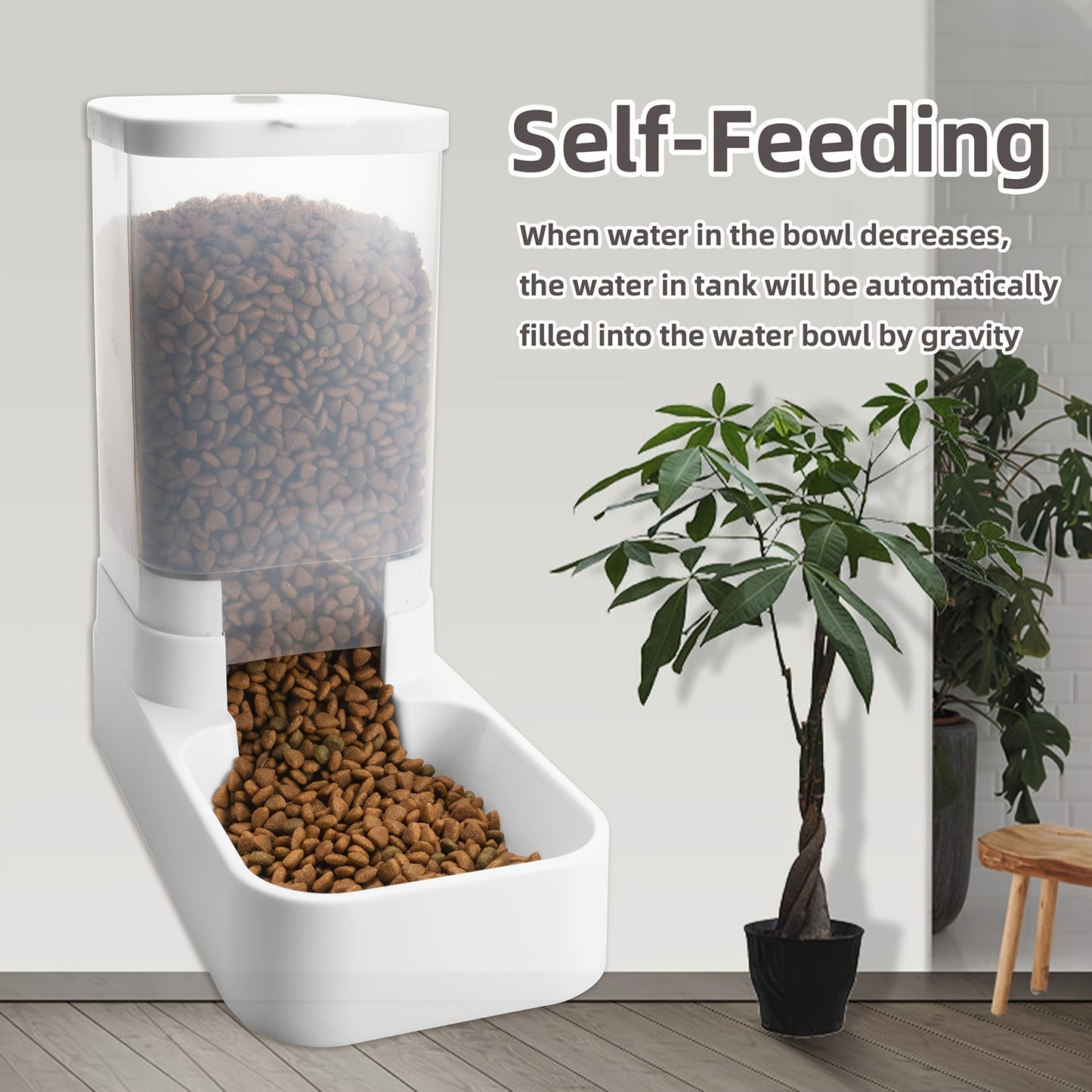 Dog Feeder And Water Dispenser