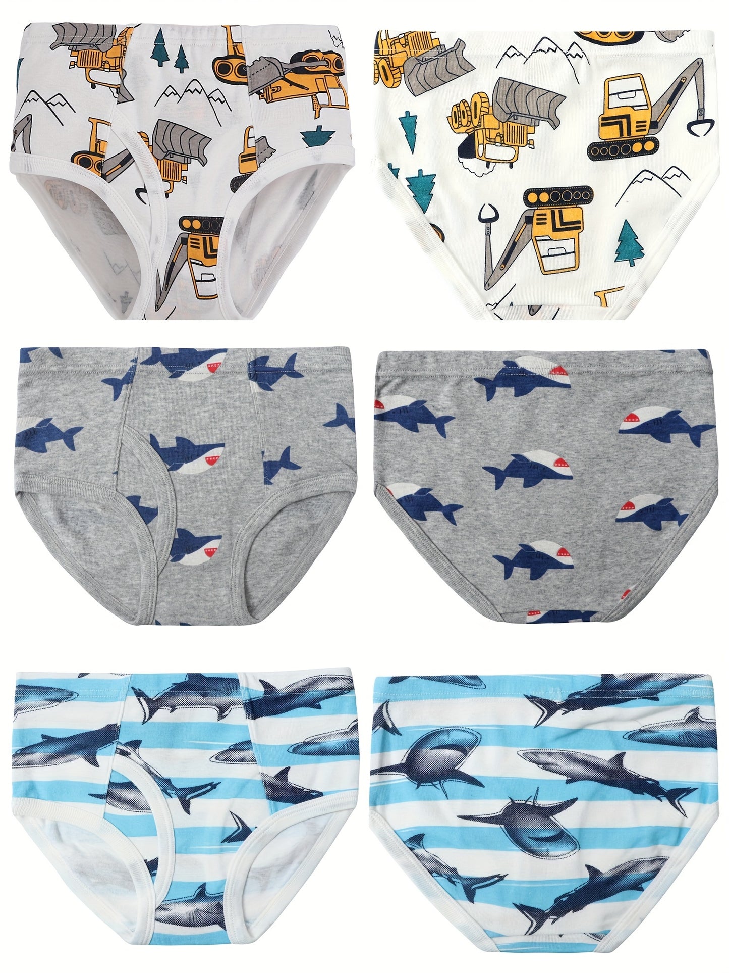Boys Excavator Underwear