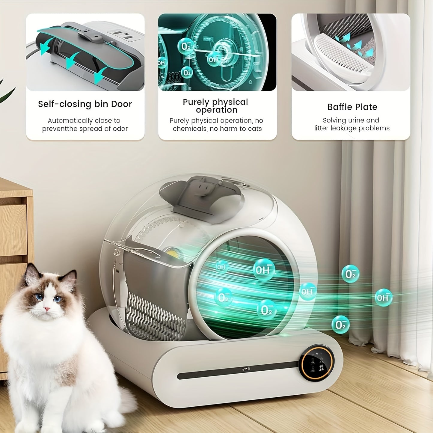 Automatic Deodorization Litter