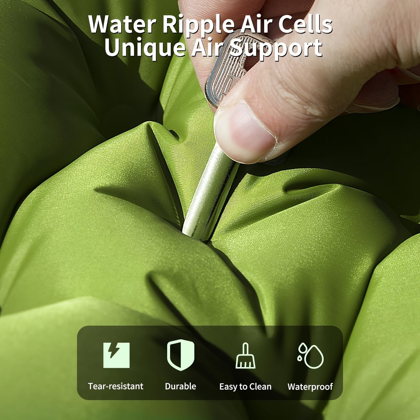 Inflating Double Sleeping Bag