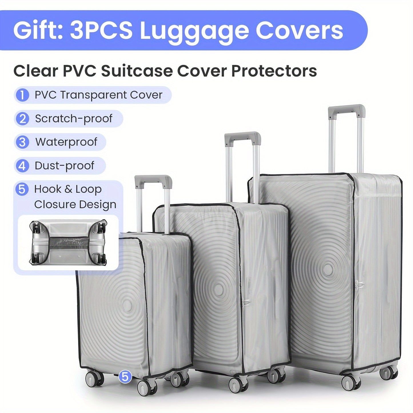 3PC Luggage Sets