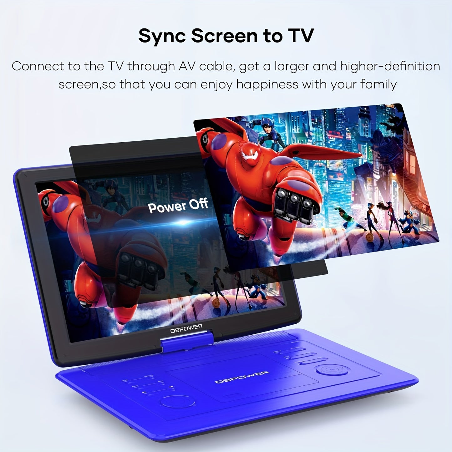 17.9" Portable DVD Player