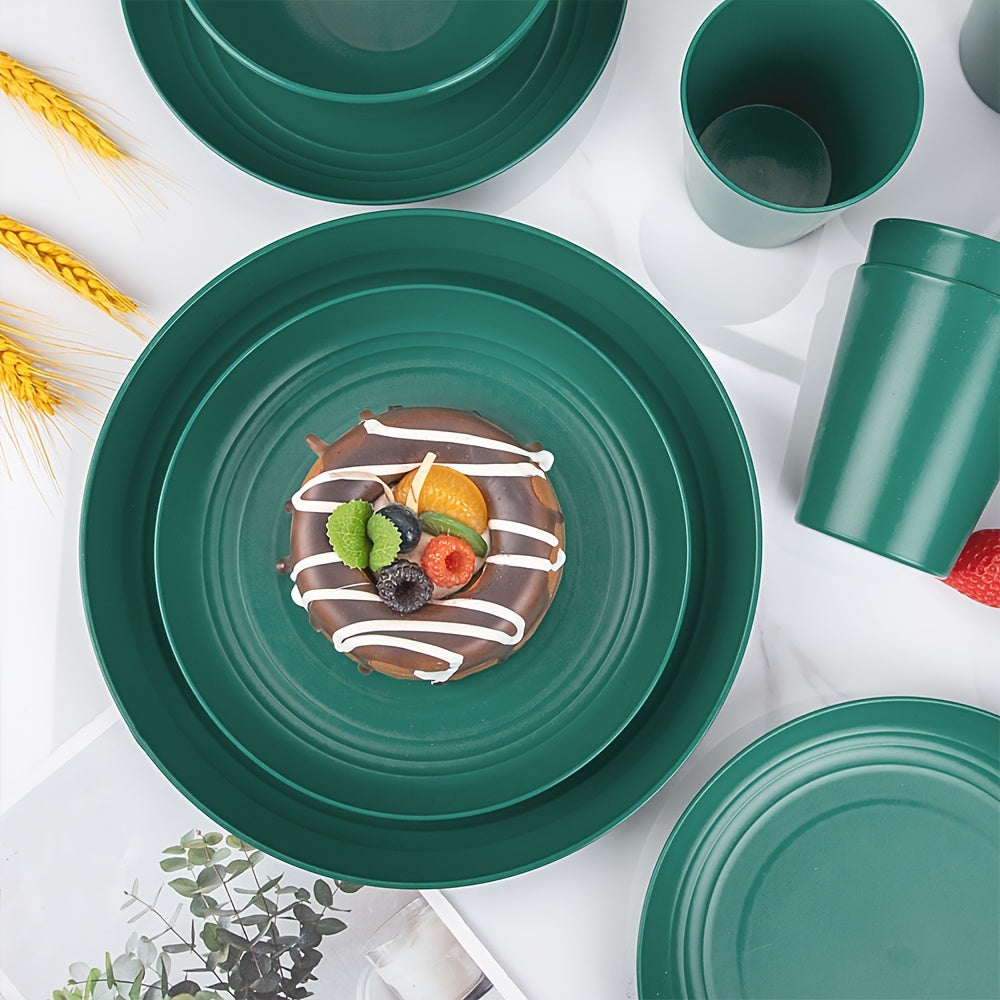 Wheat Straw Dinnerware Set