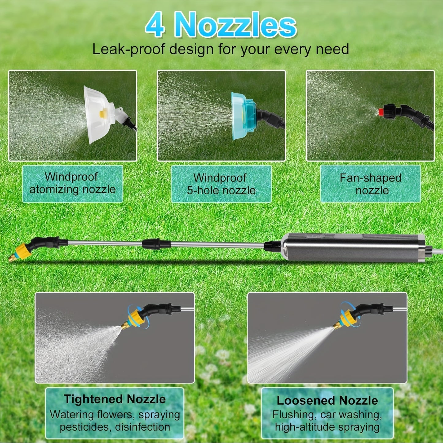 Battery Powered Weed Sprayer
