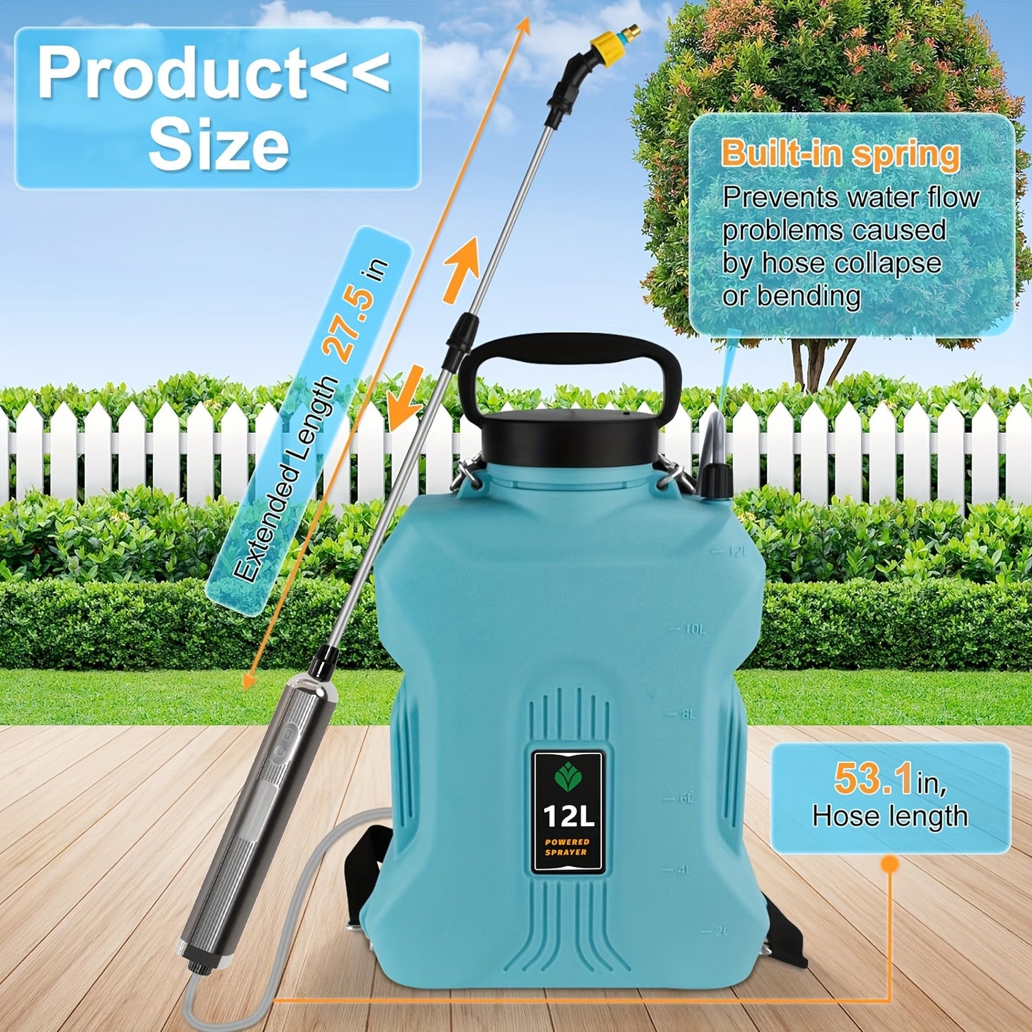Battery Powered Weed Sprayer