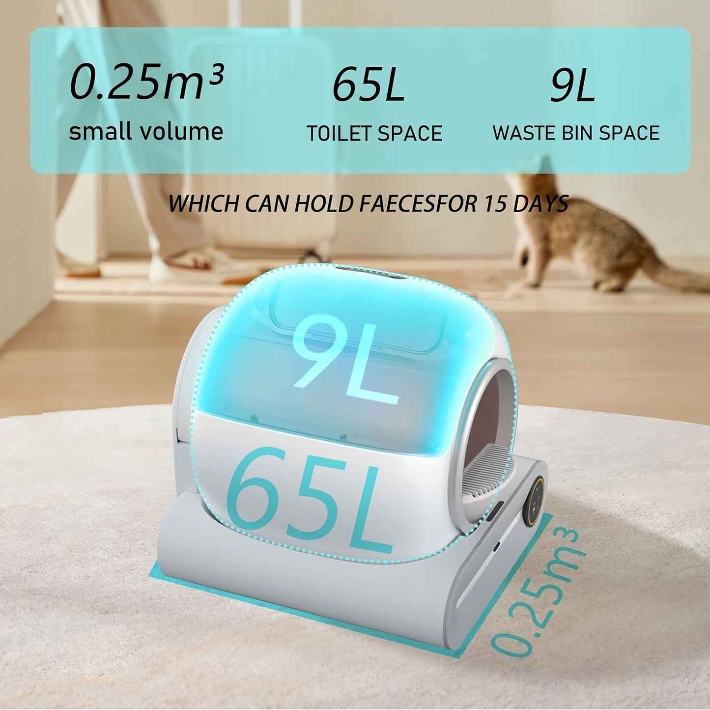 Automatic Deodorization Litter