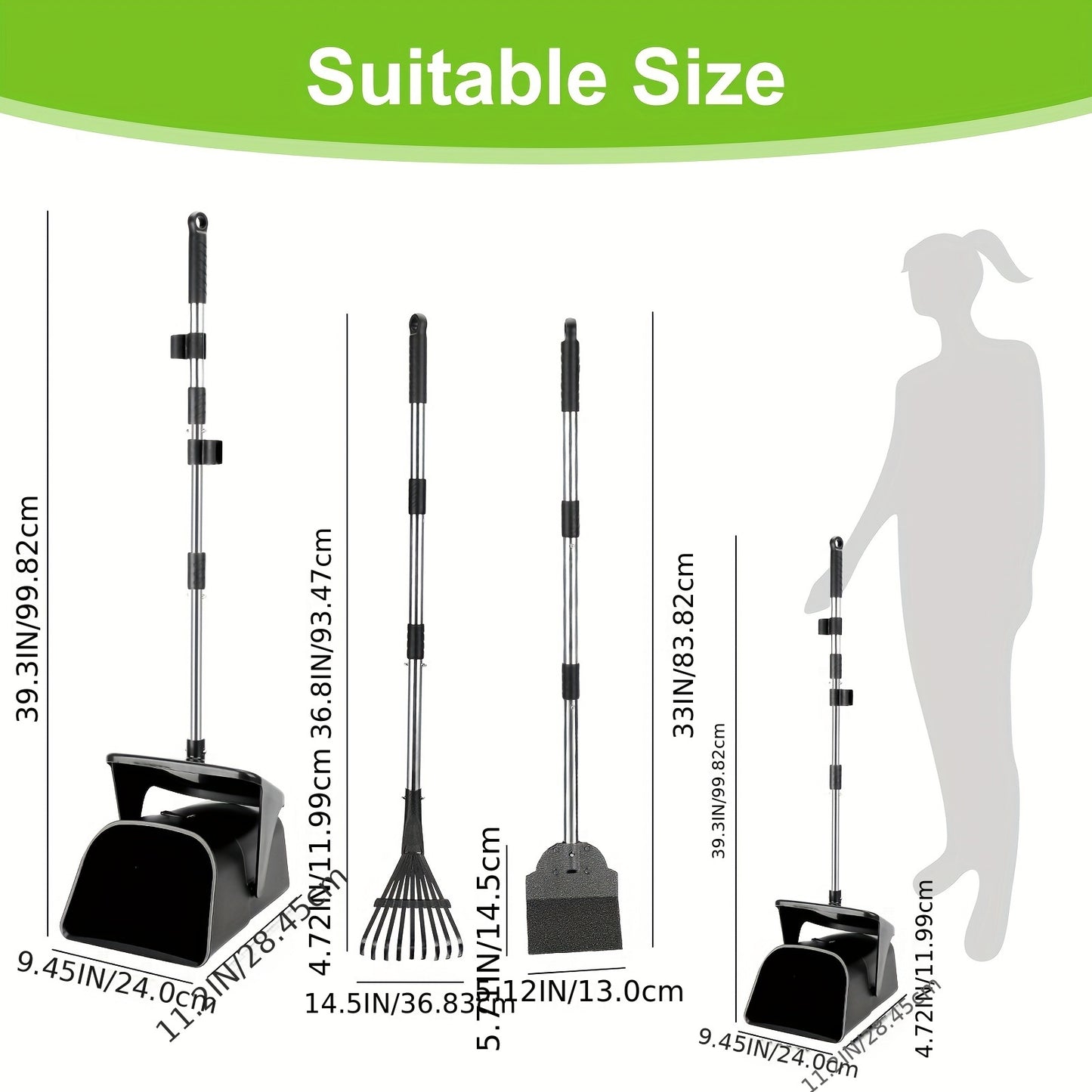 Long Handle Pooper Scooper