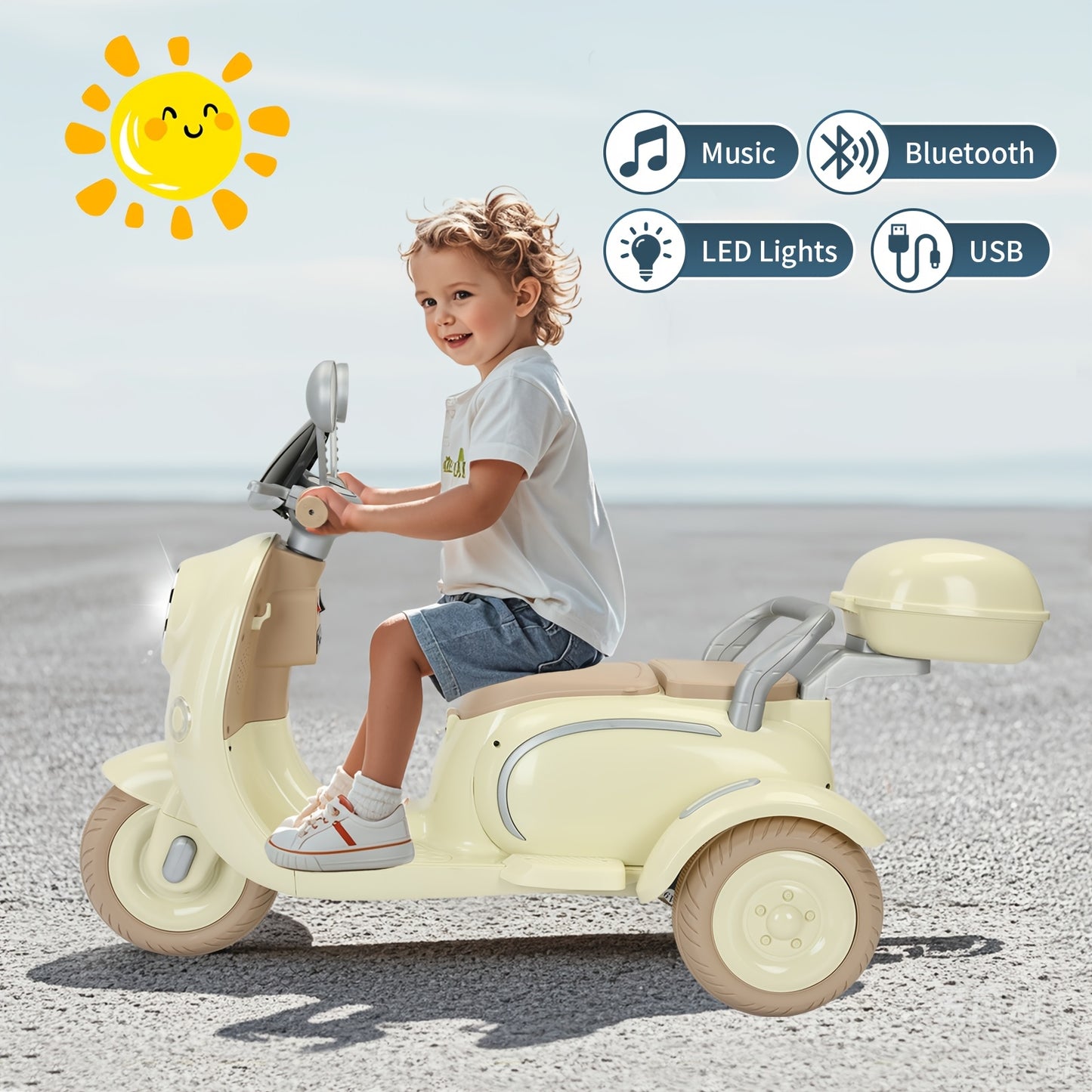 12V Kids Ride On Motorcycle
