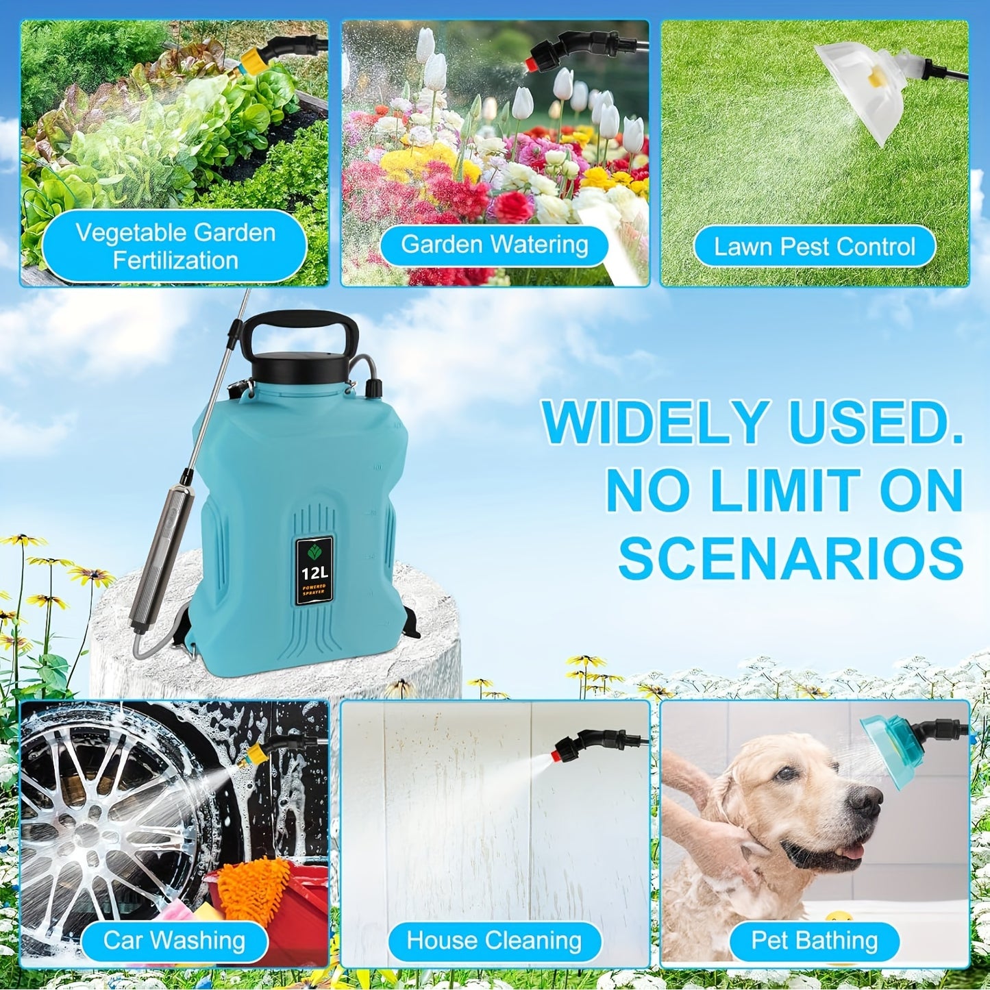 Battery Powered Weed Sprayer