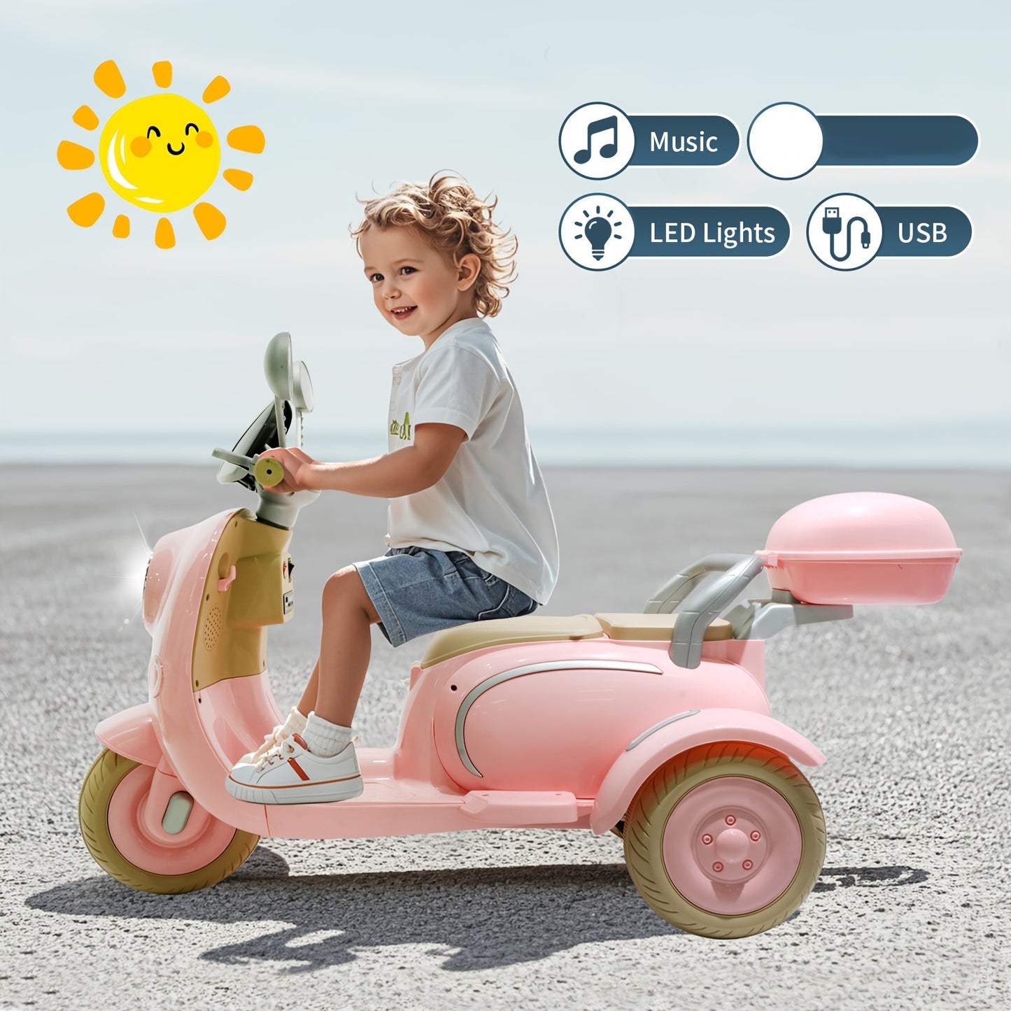 12V Kids Ride On Motorcycle
