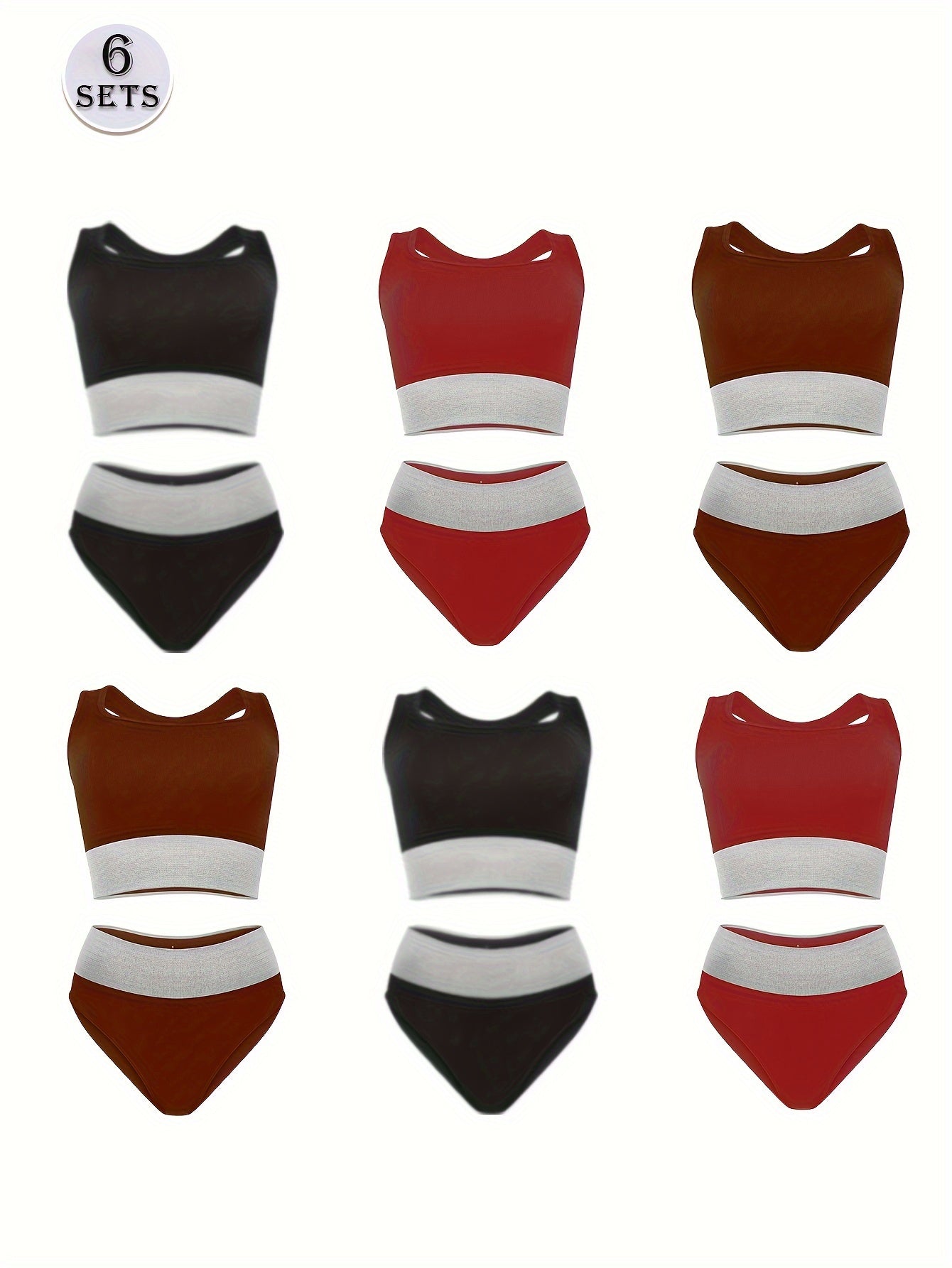 Racer Back Tank Bra& Panties