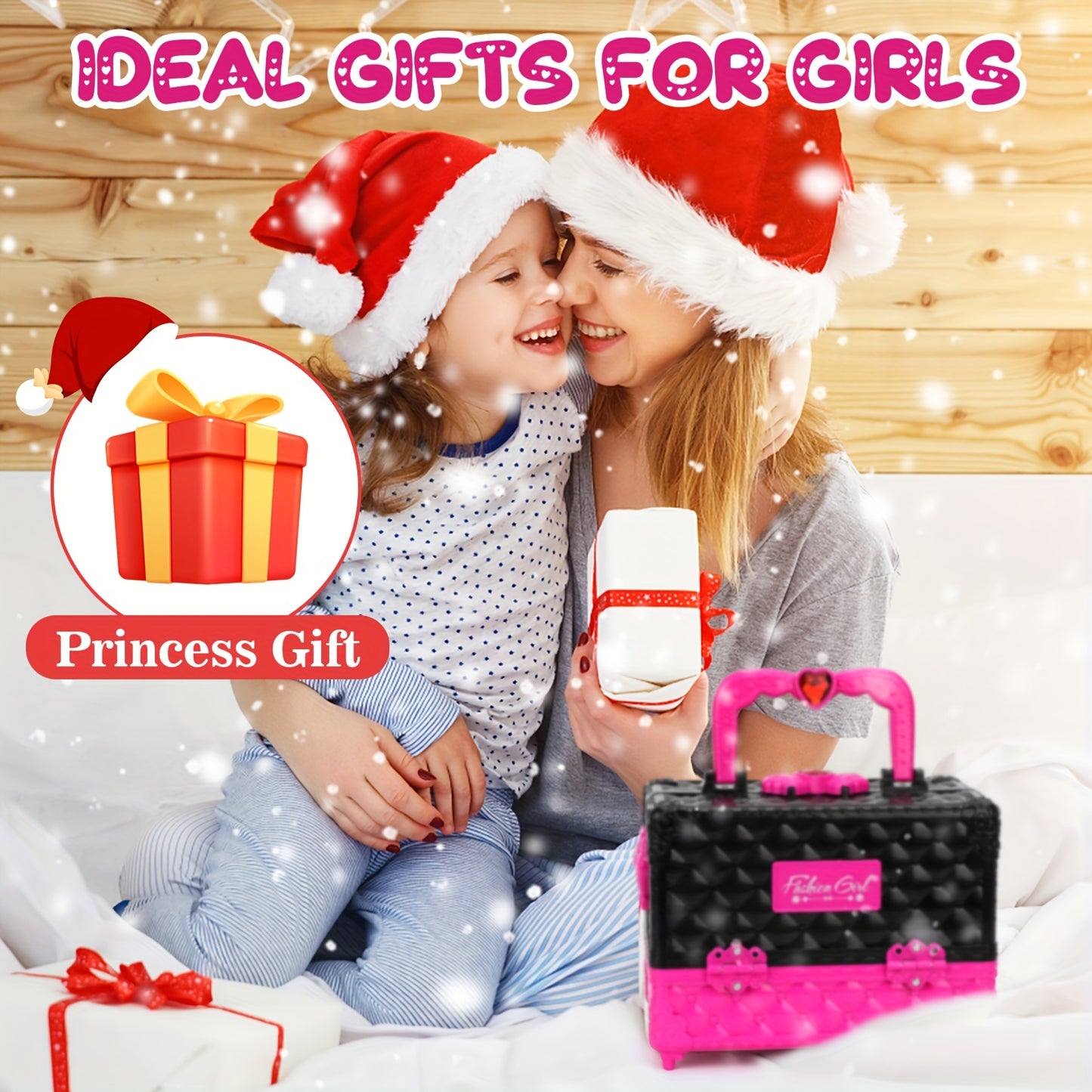 45 PCS Kids Makeup Kit for Girls,