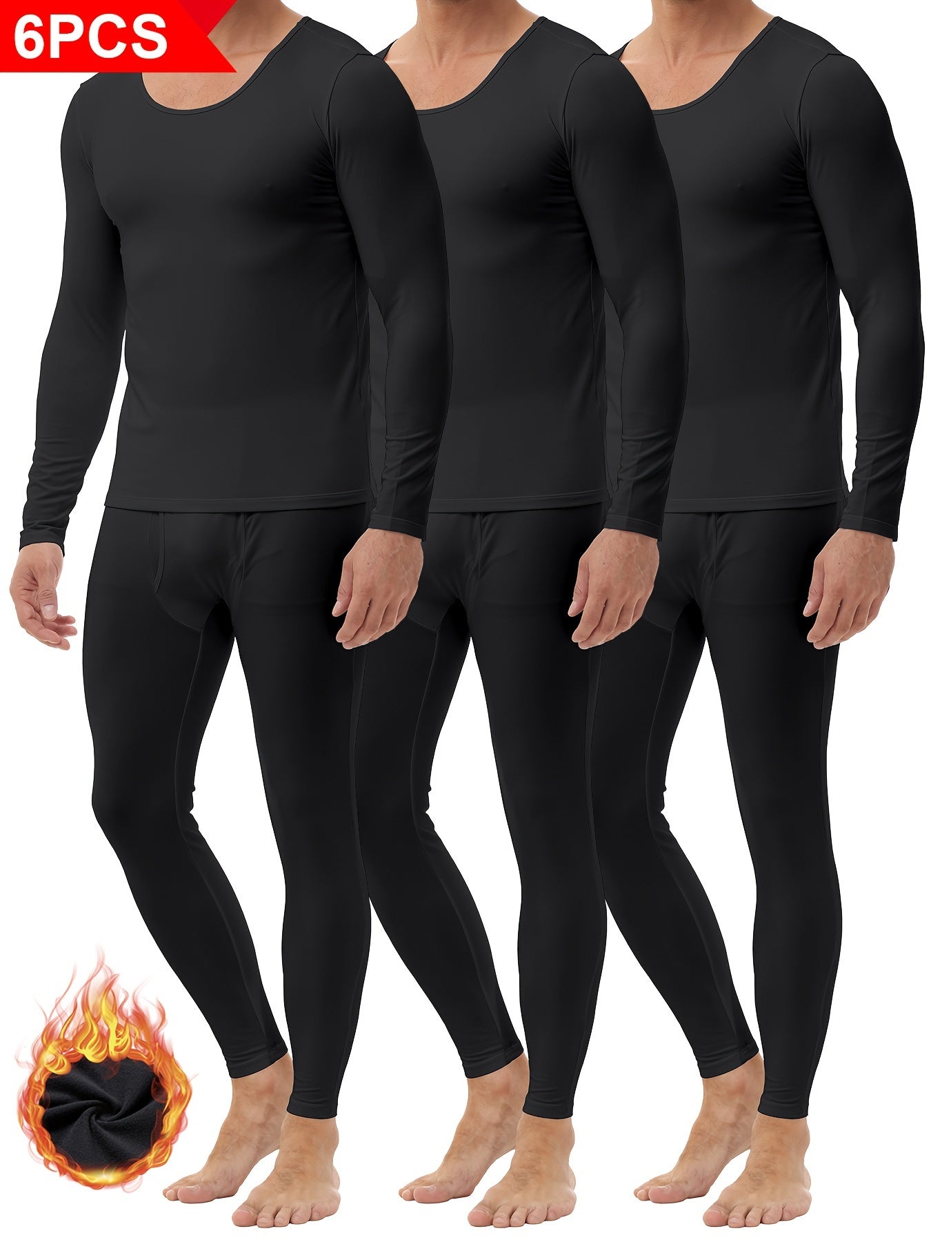 Soft Thermal Underwear Set