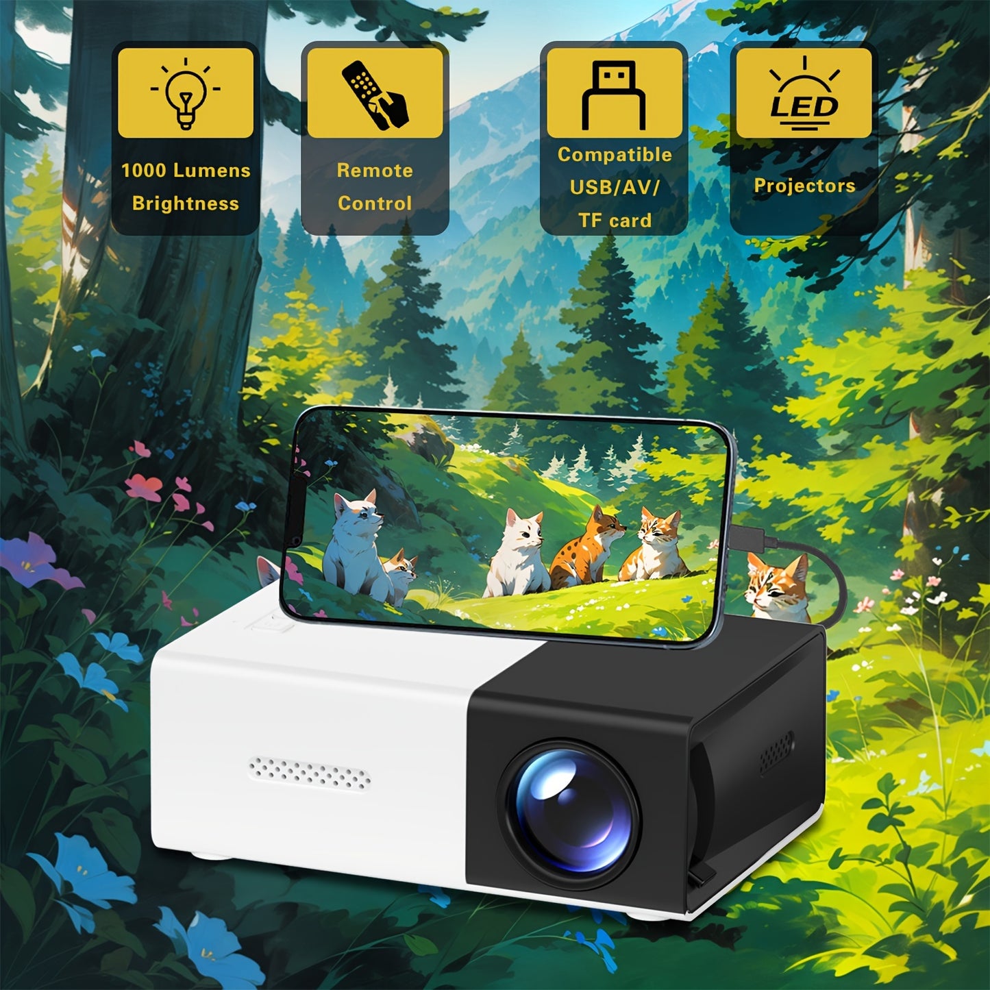 Portable Movie Projector