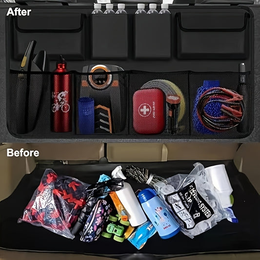 Car trunk storage bag