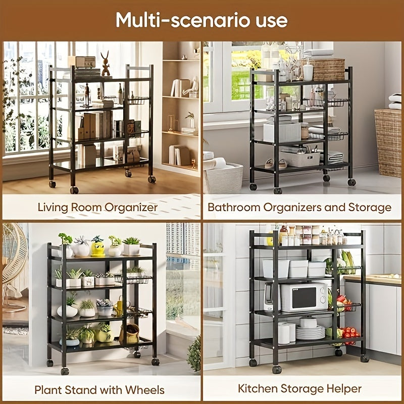 Kitchen storage rack