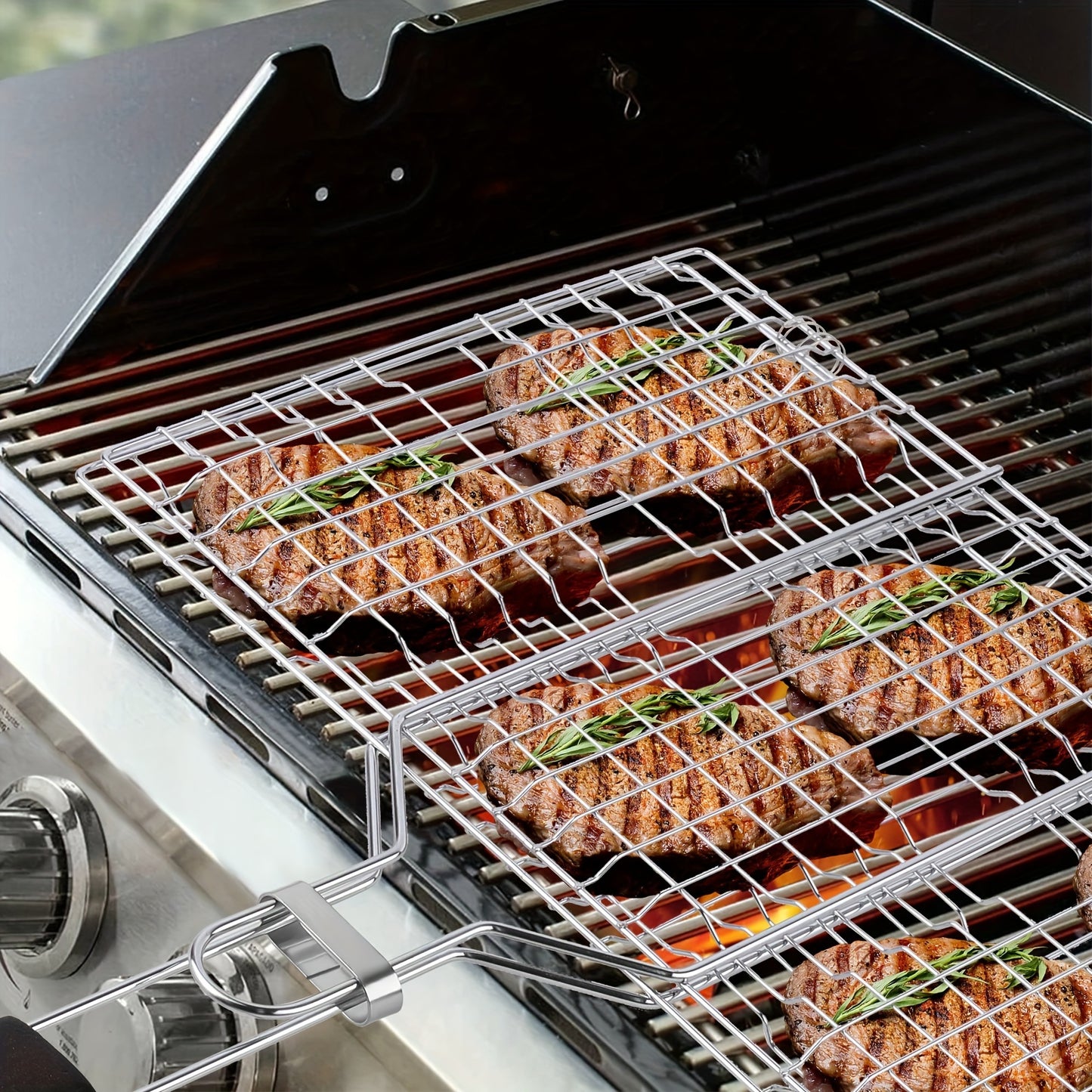 Folding BBQ Basket