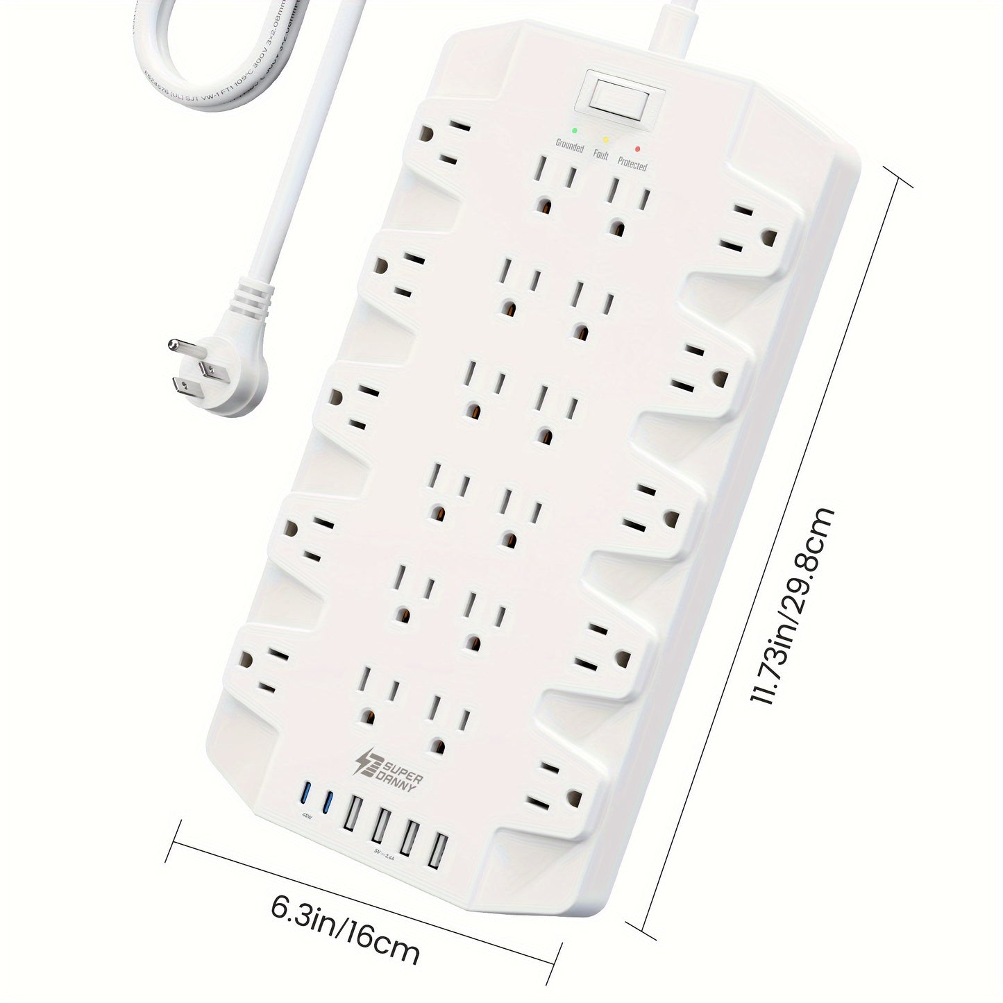 Power Strip Surge Protector