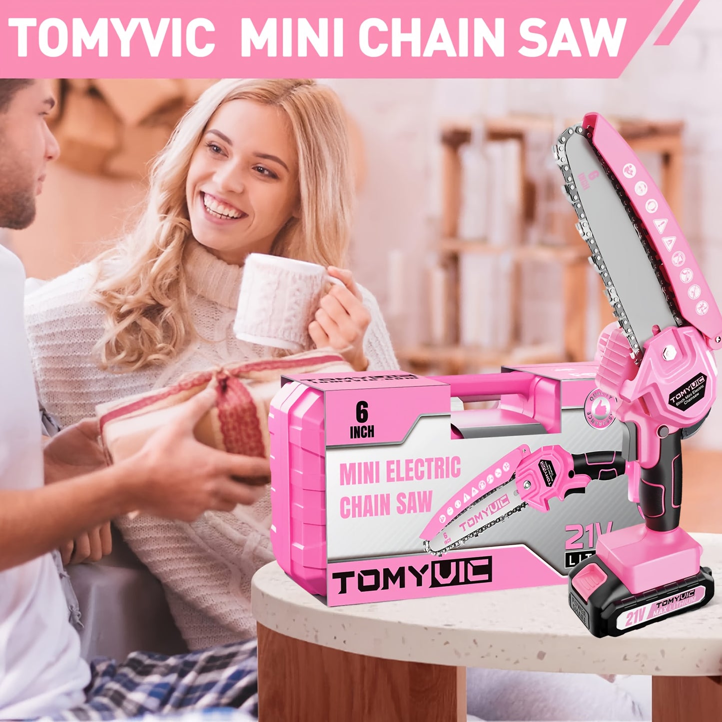 Cordless Electric Mini Chainsaw