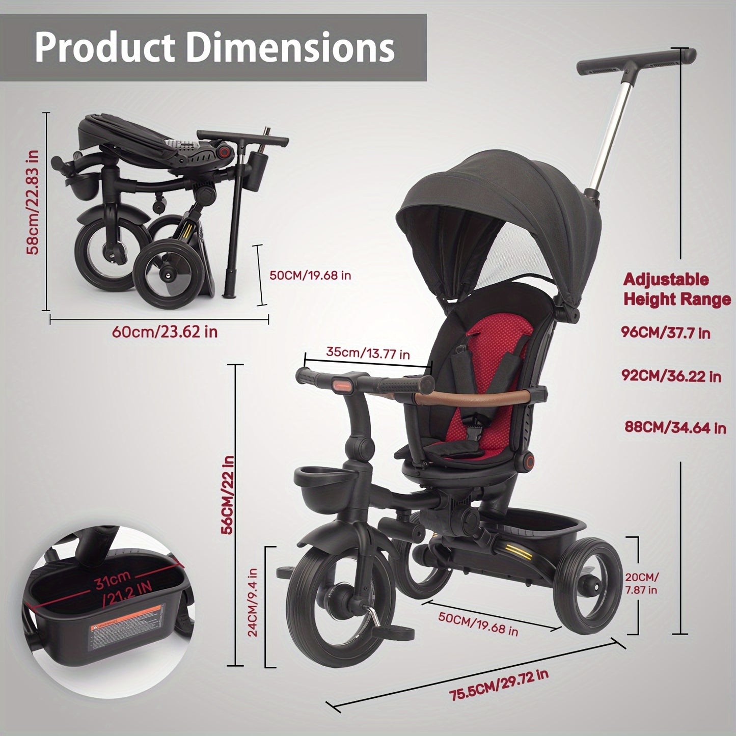 Multi-functional Tricycle Bike