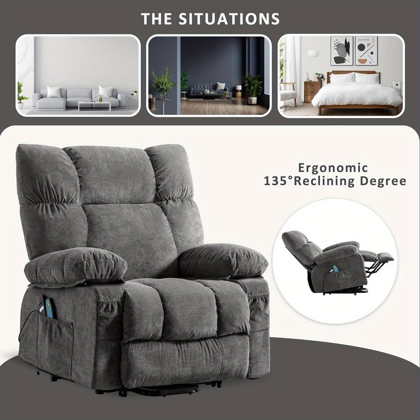 Modern Lift Recliner Chair