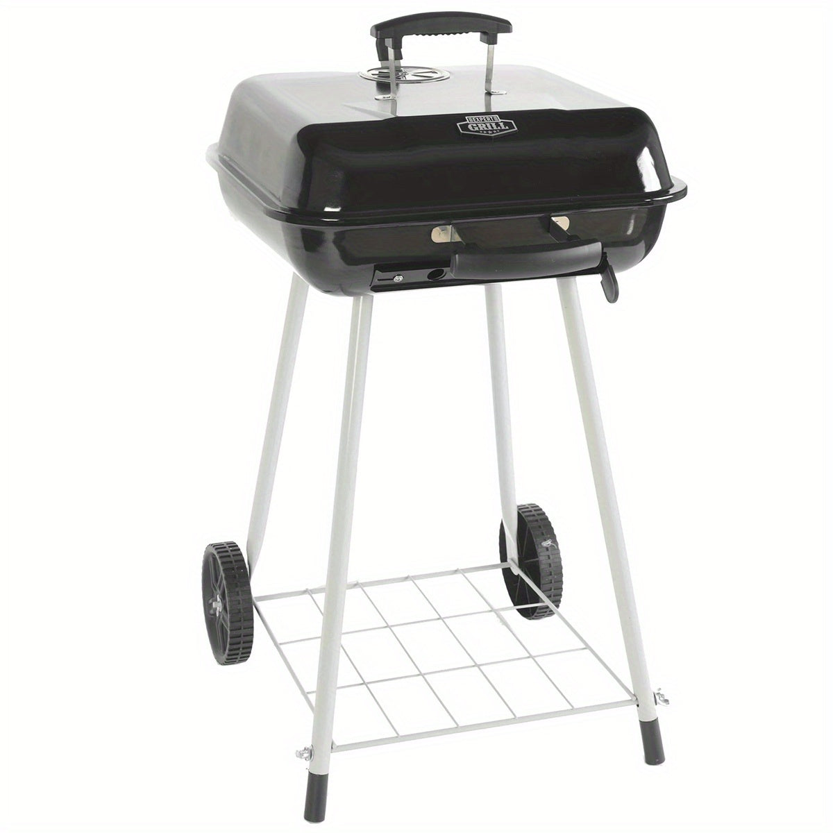 17.5" Square Steel Charcoal Grill