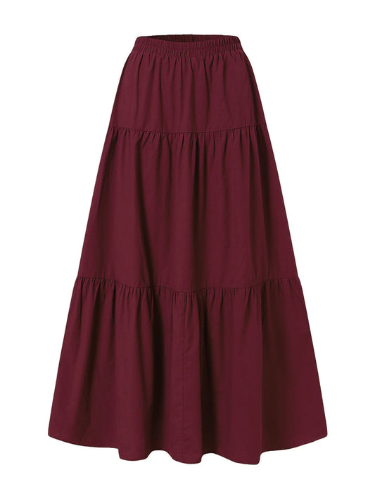 Womens Casual Long Skirts