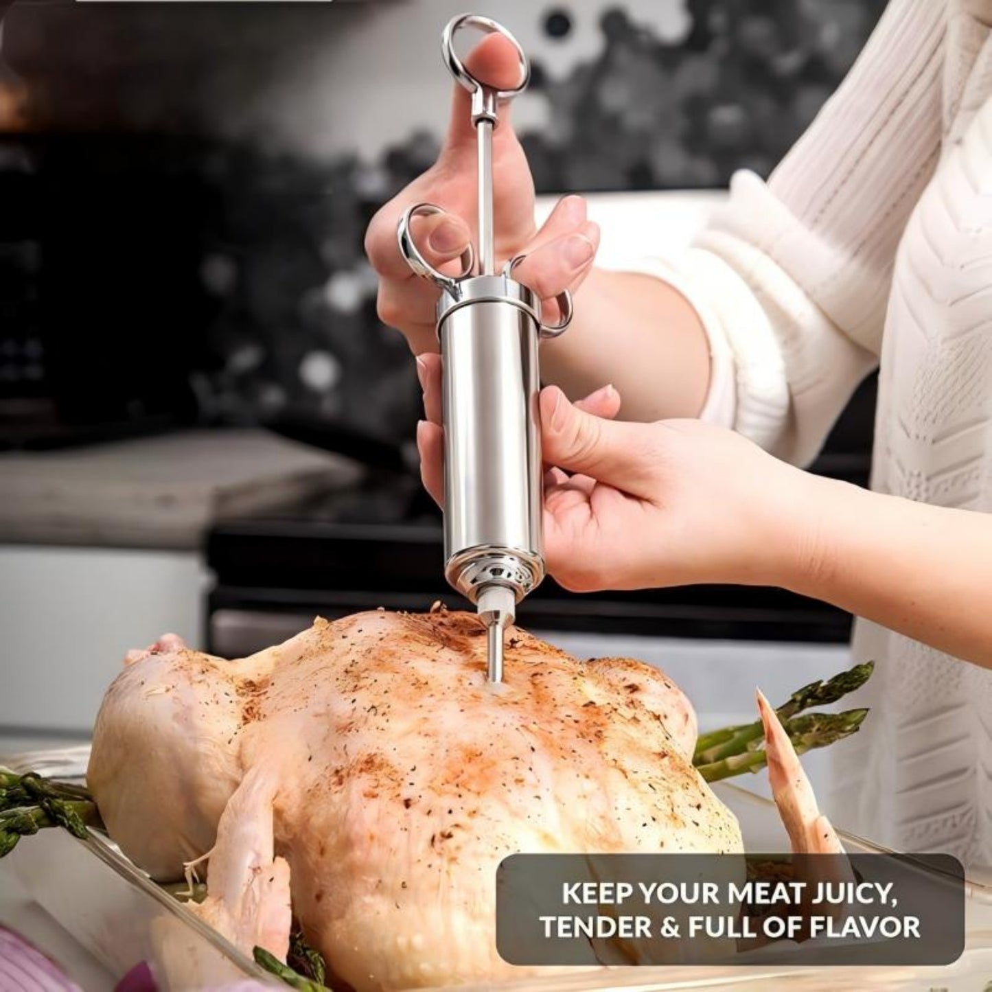 Marinate  Barbecue Syringe Set