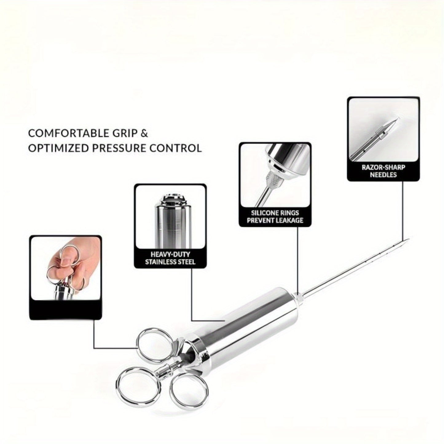 Marinate  Barbecue Syringe Set