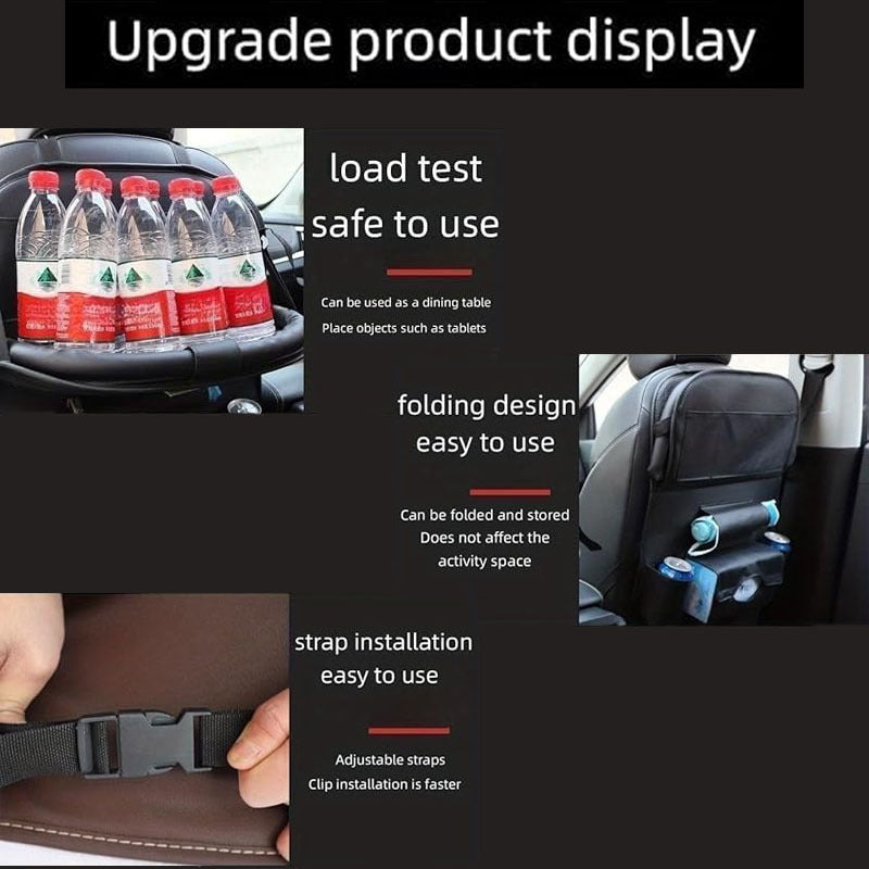 Car Rear Seat Storage Box