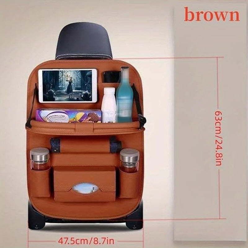 Car Rear Seat Storage Box