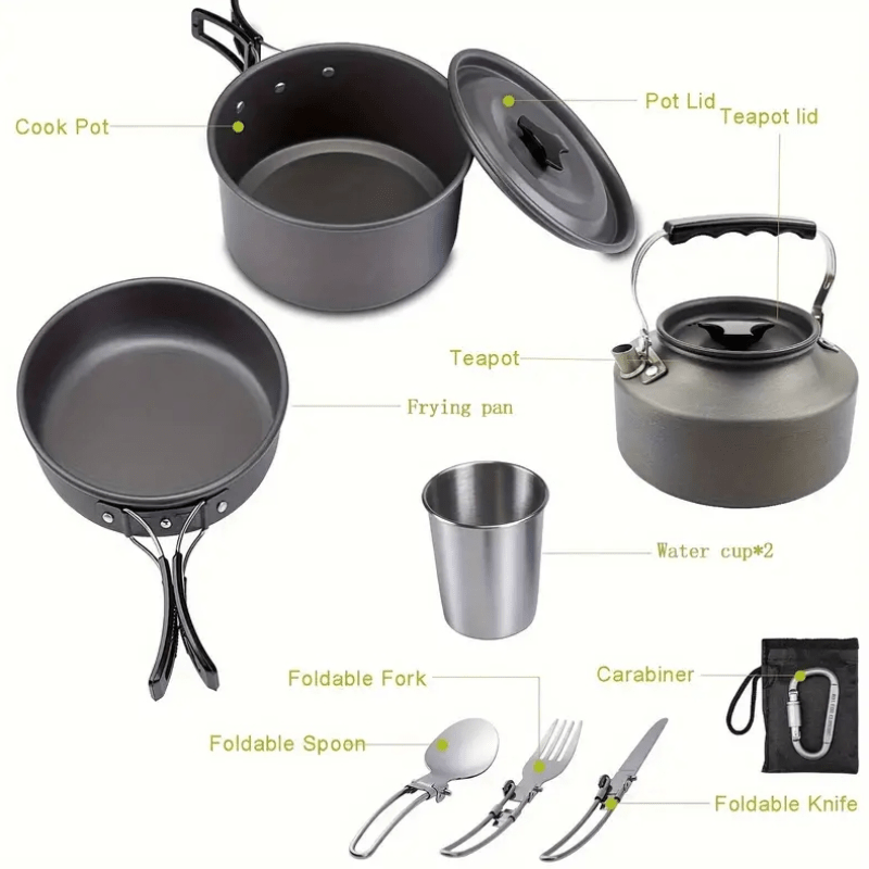 Aluminium Camping Cookware