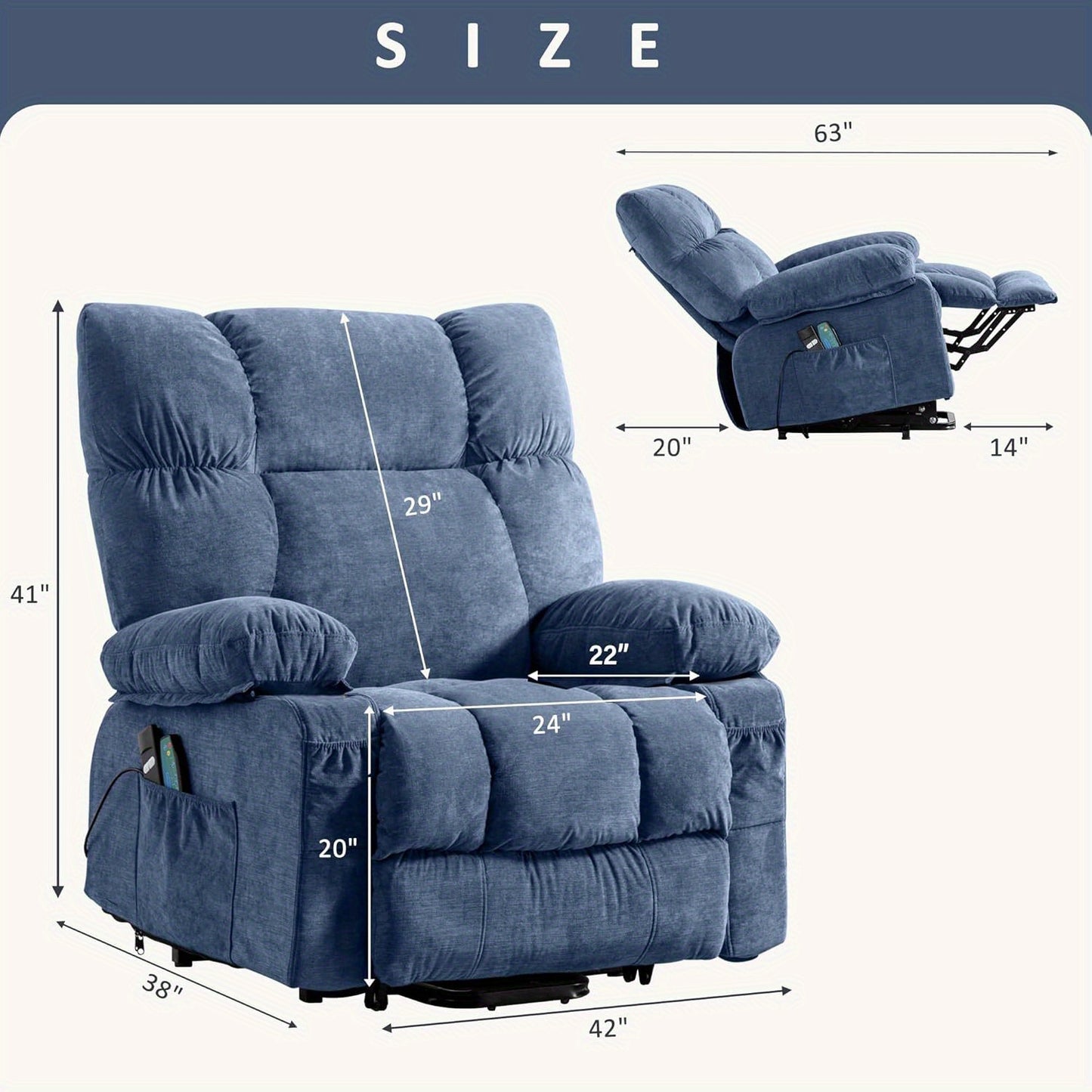 Power Lift Recliner Chair