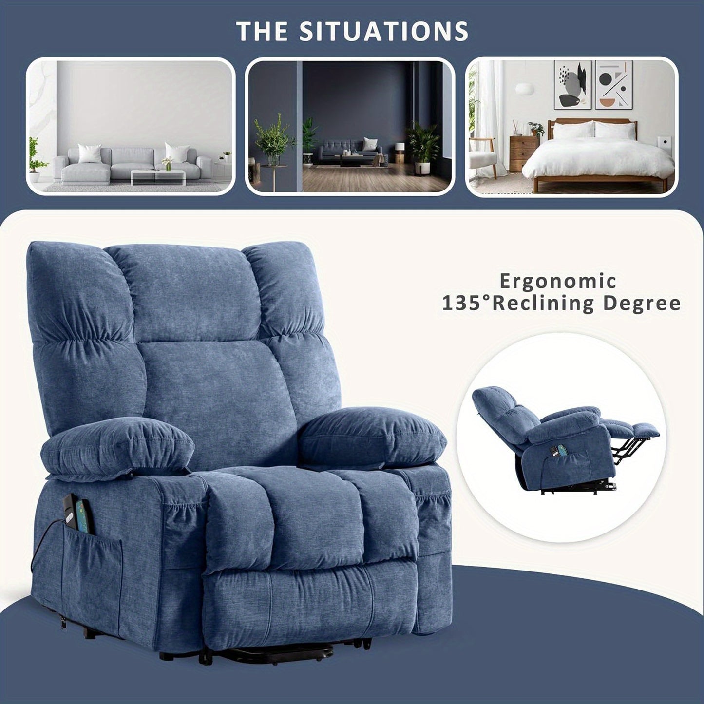 Power Lift Recliner Chair