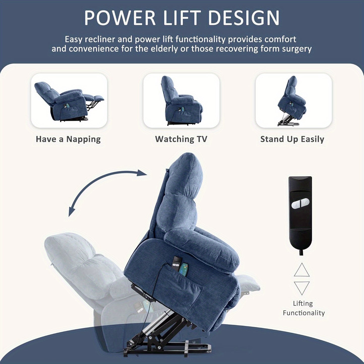 Power Lift Recliner Chair