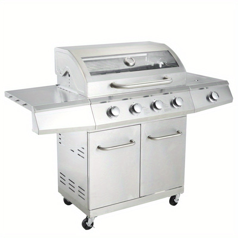 4-Burner Propane Gas Grill