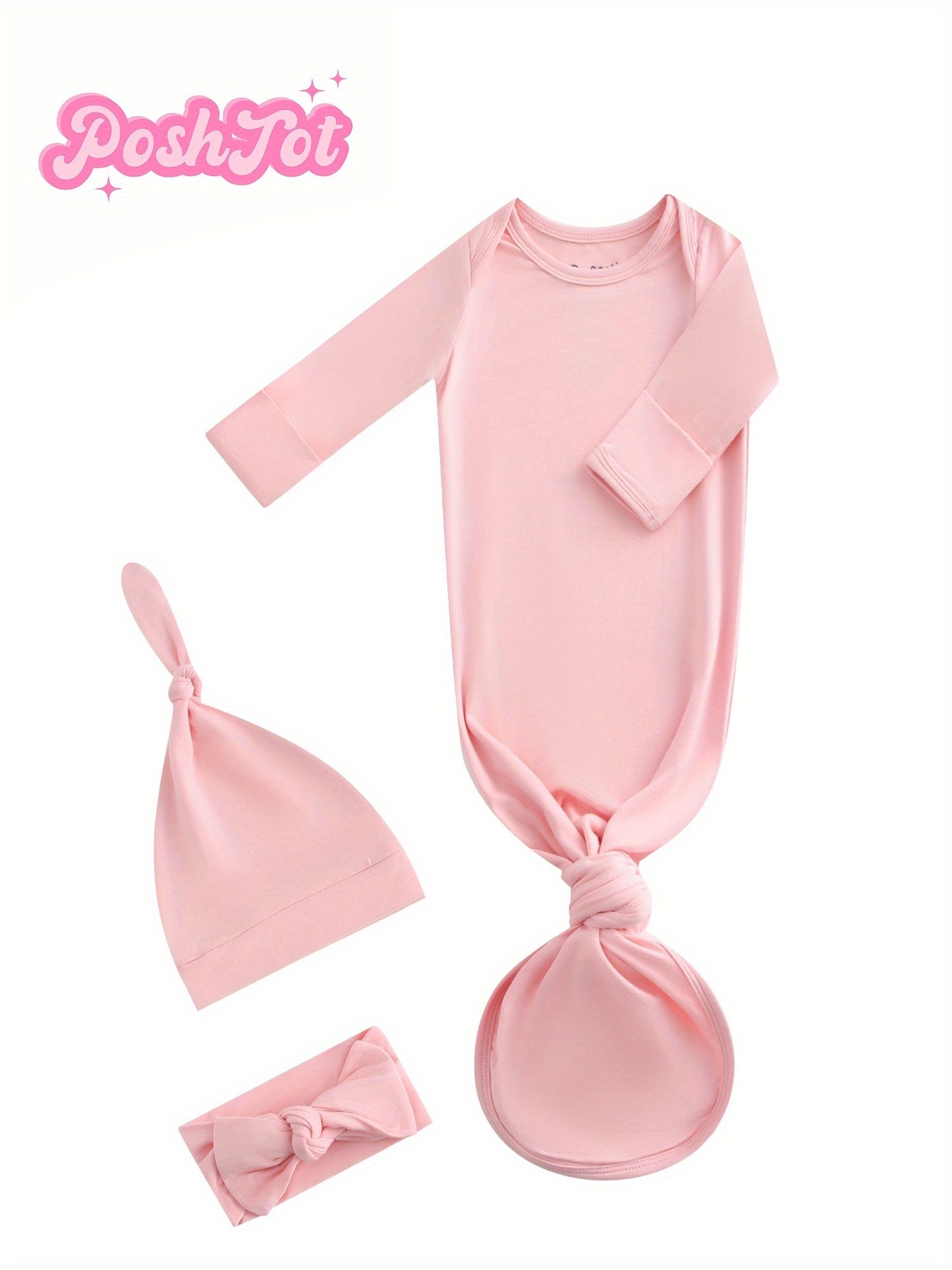 Baby knotted gowns Newborn