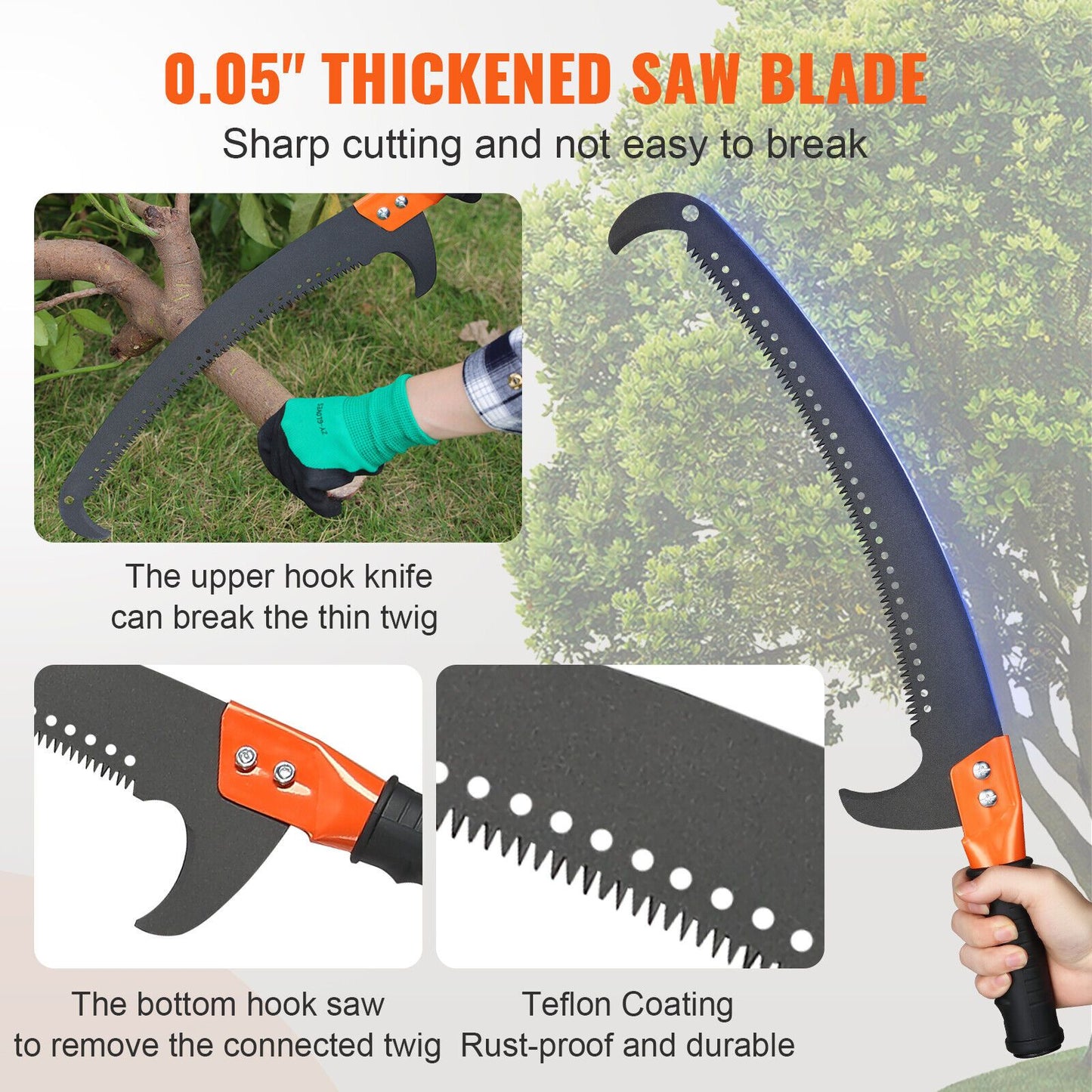 Pole Saw with Tree Pruner