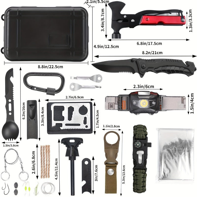 30-in-1 Ultimate Survival Gear Kit