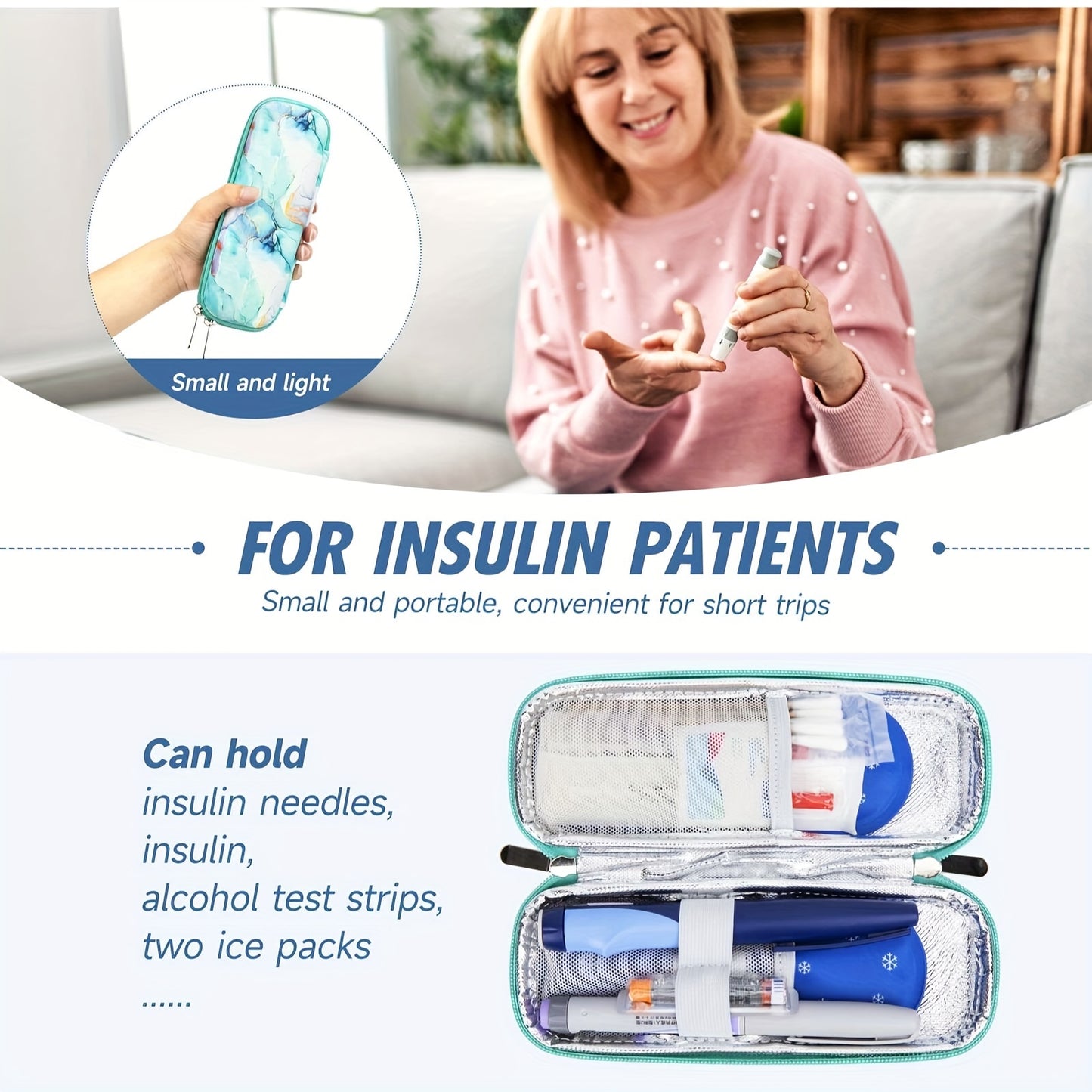 Trave Insulin Cooler Case