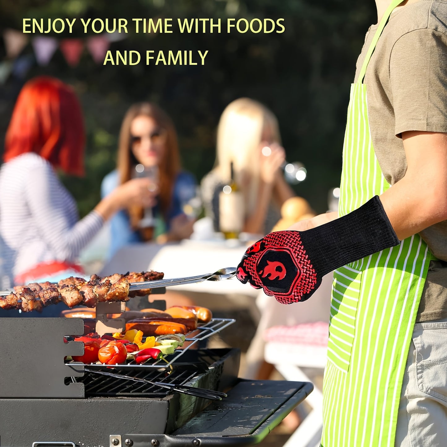 Heat Resistant Grilling gloves