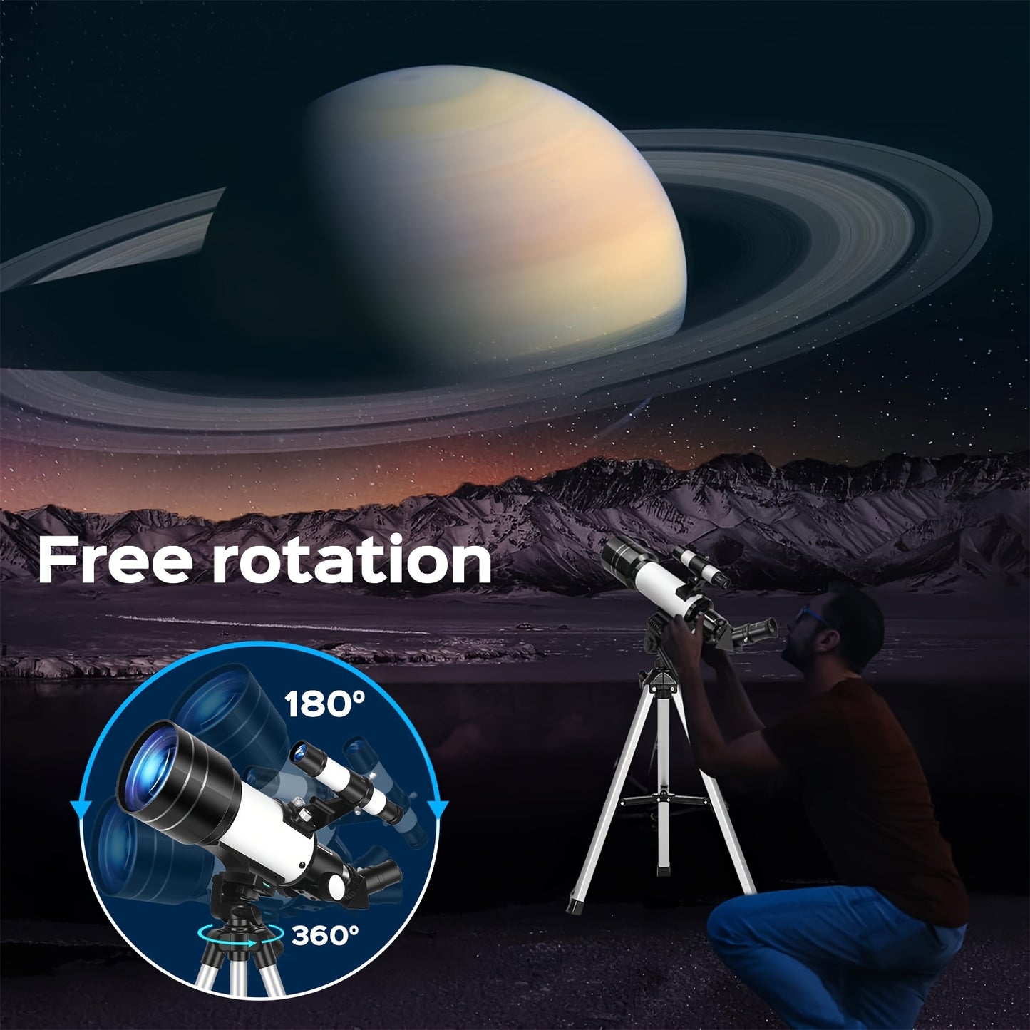 150X Telescope,  High Powered,