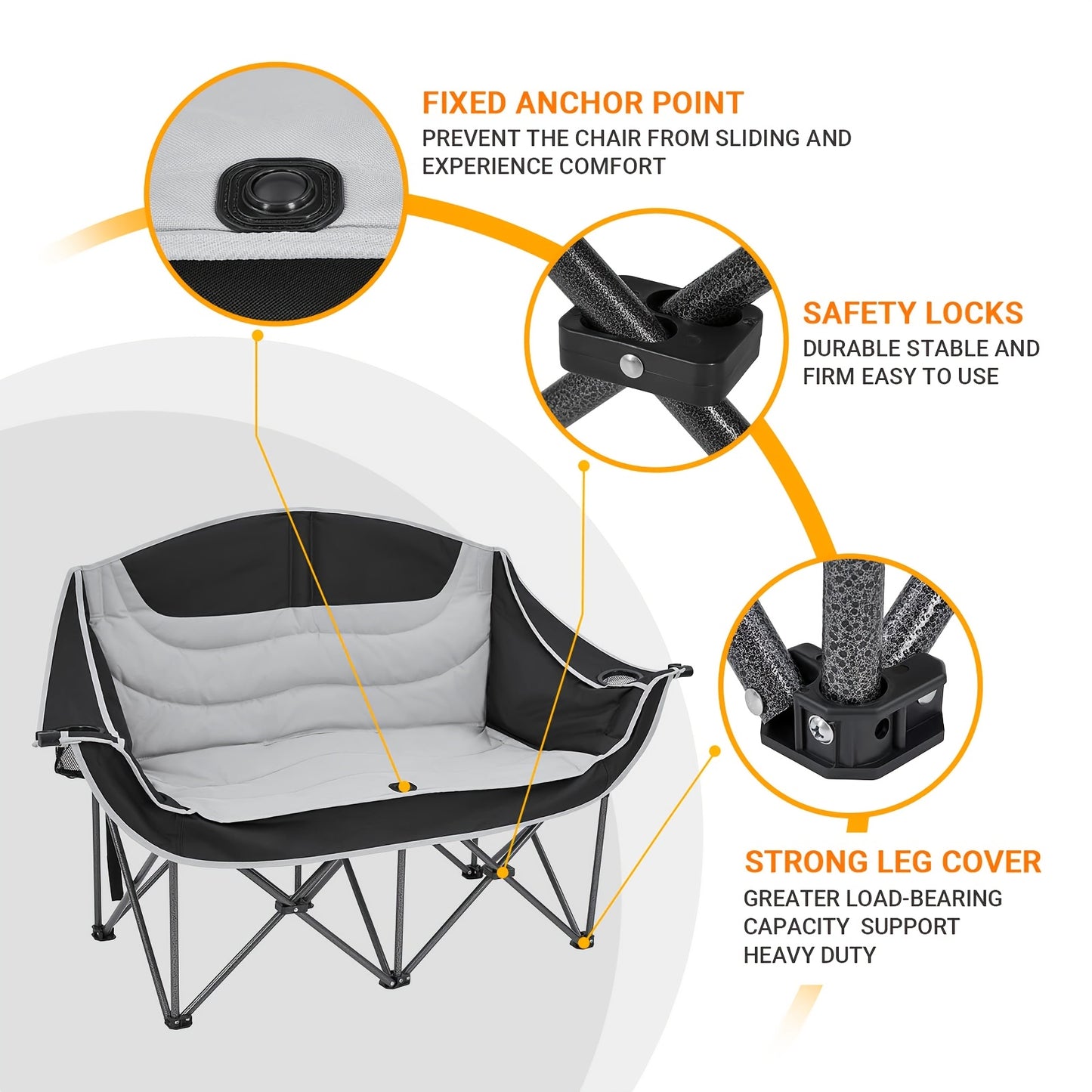 Double Camping Chair