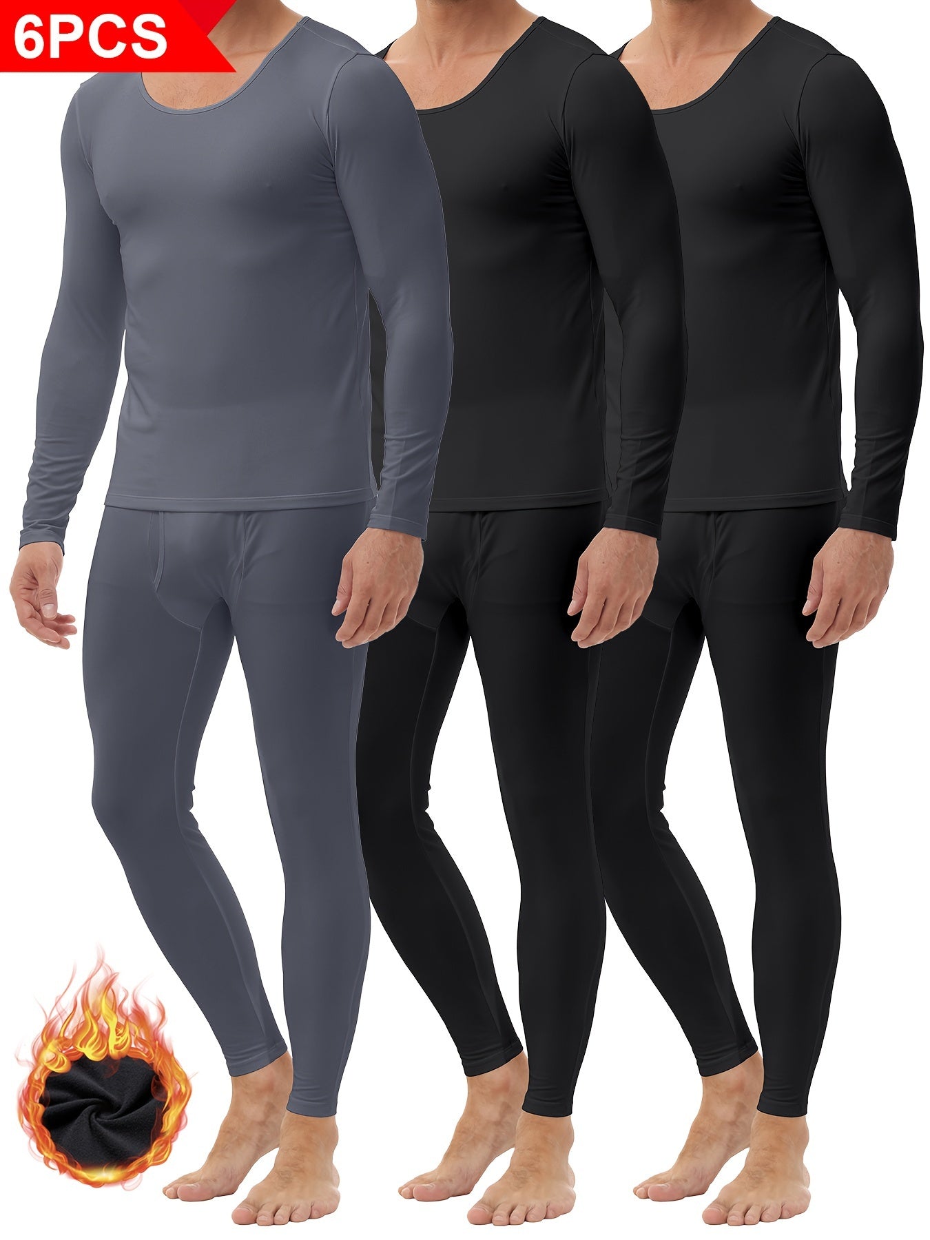 Soft Thermal Underwear Set