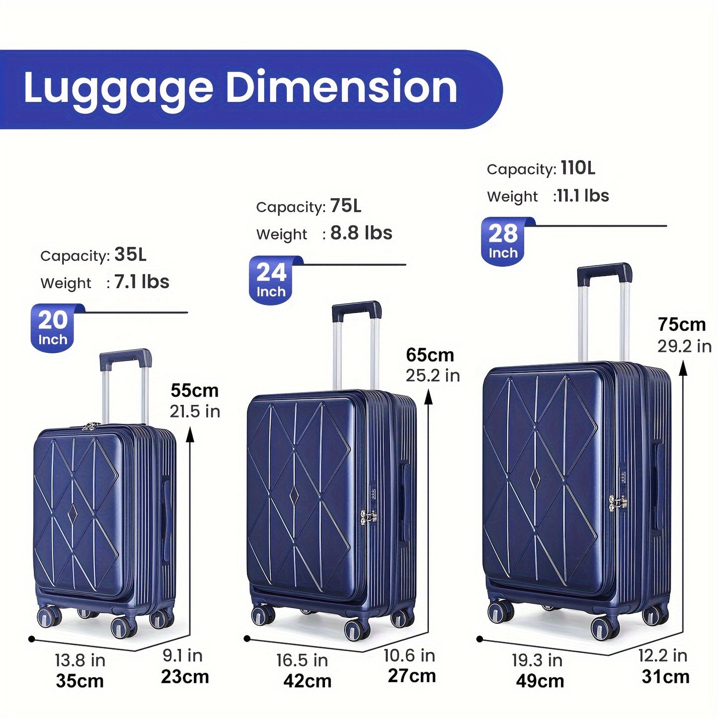 Carry On Luggage Set